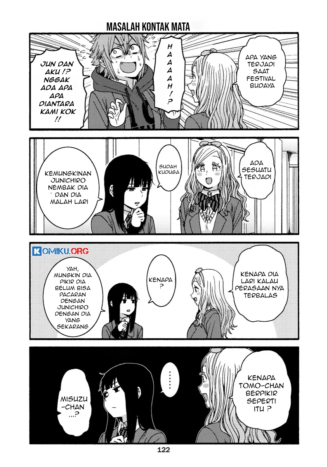 Tomo-chan wa Onnanoko! Chapter 831 Gambar 3