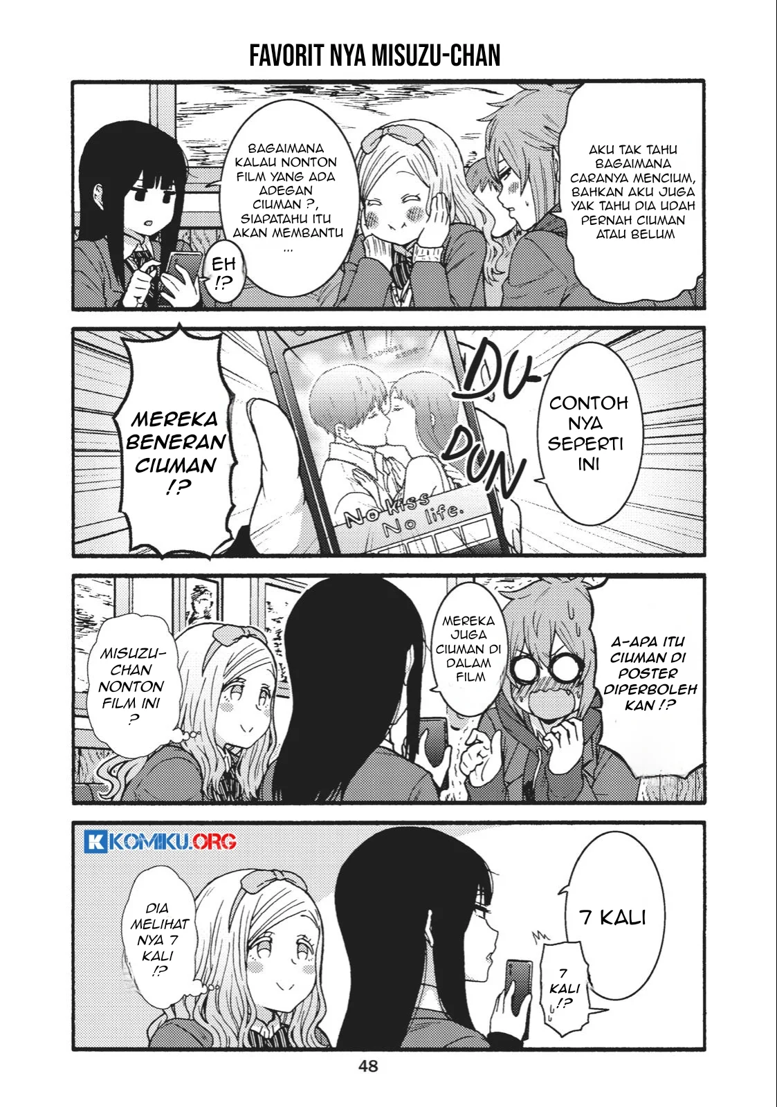 Manga Tomo-chan wa Onnanoko! Chapter 881 gambar nomor 2