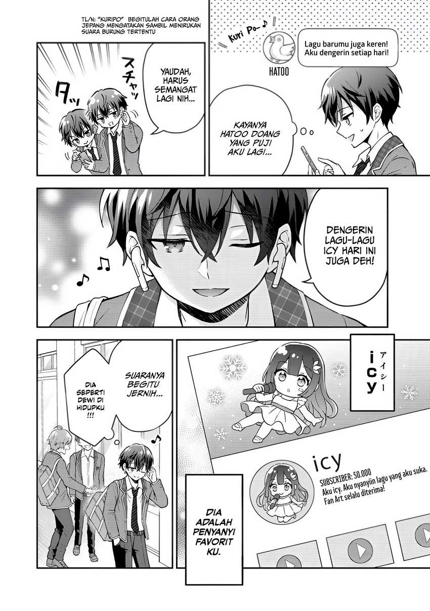 Tonari no Seki no Inkya Joshi ga Oshi Utaite Datta – Ore no Kyoku wo Uttatekure! Chapter 1 Gambar 6