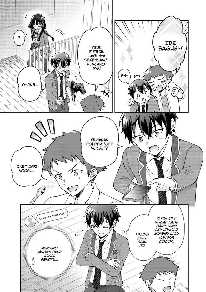 Tonari no Seki no Inkya Joshi ga Oshi Utaite Datta – Ore no Kyoku wo Uttatekure! Chapter 1 Gambar 25