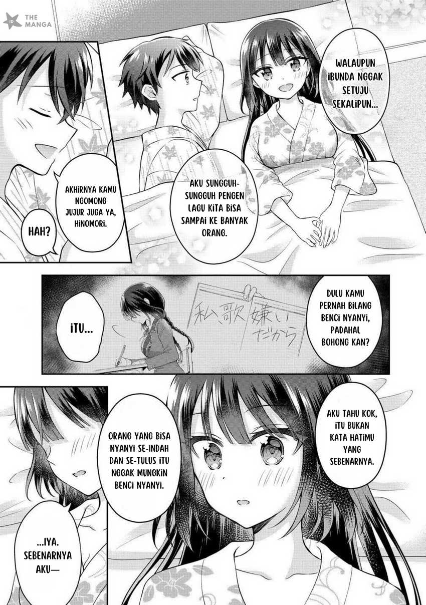 Tonari no Seki no Inkya Joshi ga Oshi Utaite Datta – Ore no Kyoku wo Uttatekure! Chapter 11.2 Gambar 5