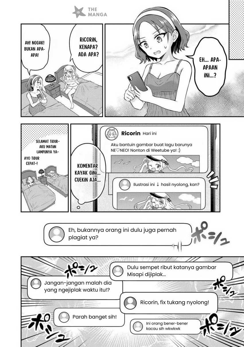 Tonari no Seki no Inkya Joshi ga Oshi Utaite Datta – Ore no Kyoku wo Uttatekure! Chapter 11.2 Gambar 10