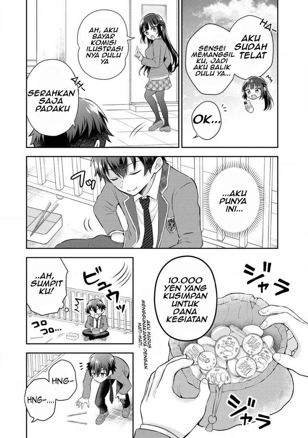 Tonari no Seki no Inkya Joshi ga Oshi Utaite Datta – Ore no Kyoku wo Uttatekure! Chapter 7 Gambar 8