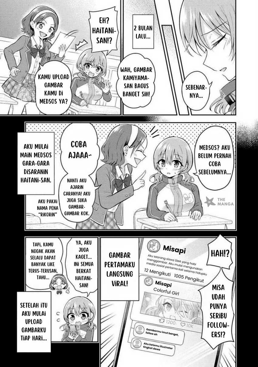 Tonari no Seki no Inkya Joshi ga Oshi Utaite Datta – Ore no Kyoku wo Uttatekure! Chapter 9.1 Gambar 4