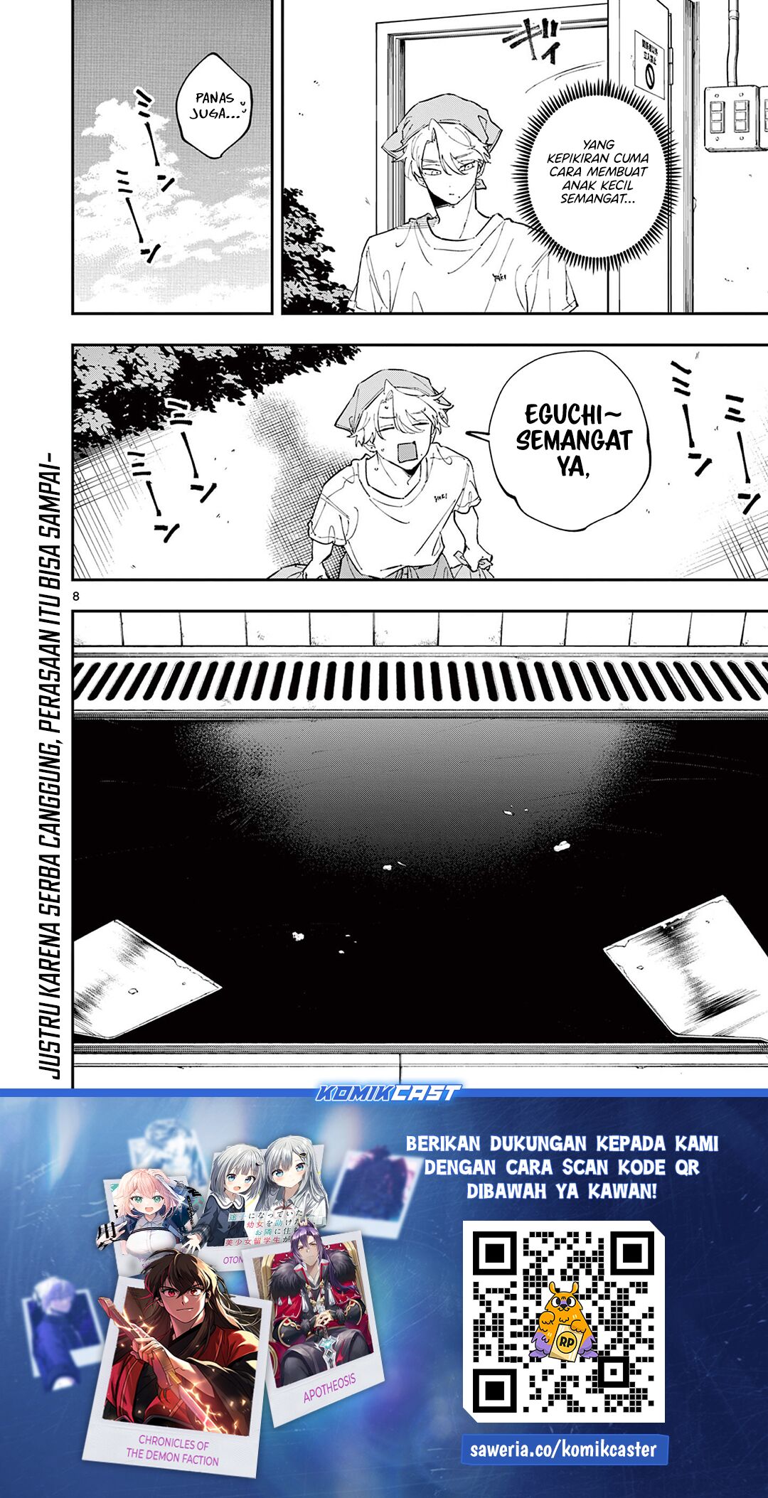 Tonari no Seki no Yatsu ga Souiu Me de Mitekuru Chapter 55 Gambar 8