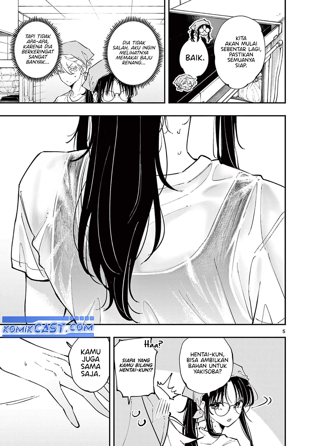 Tonari no Seki no Yatsu ga Souiu Me de Mitekuru Chapter 53 Gambar 6