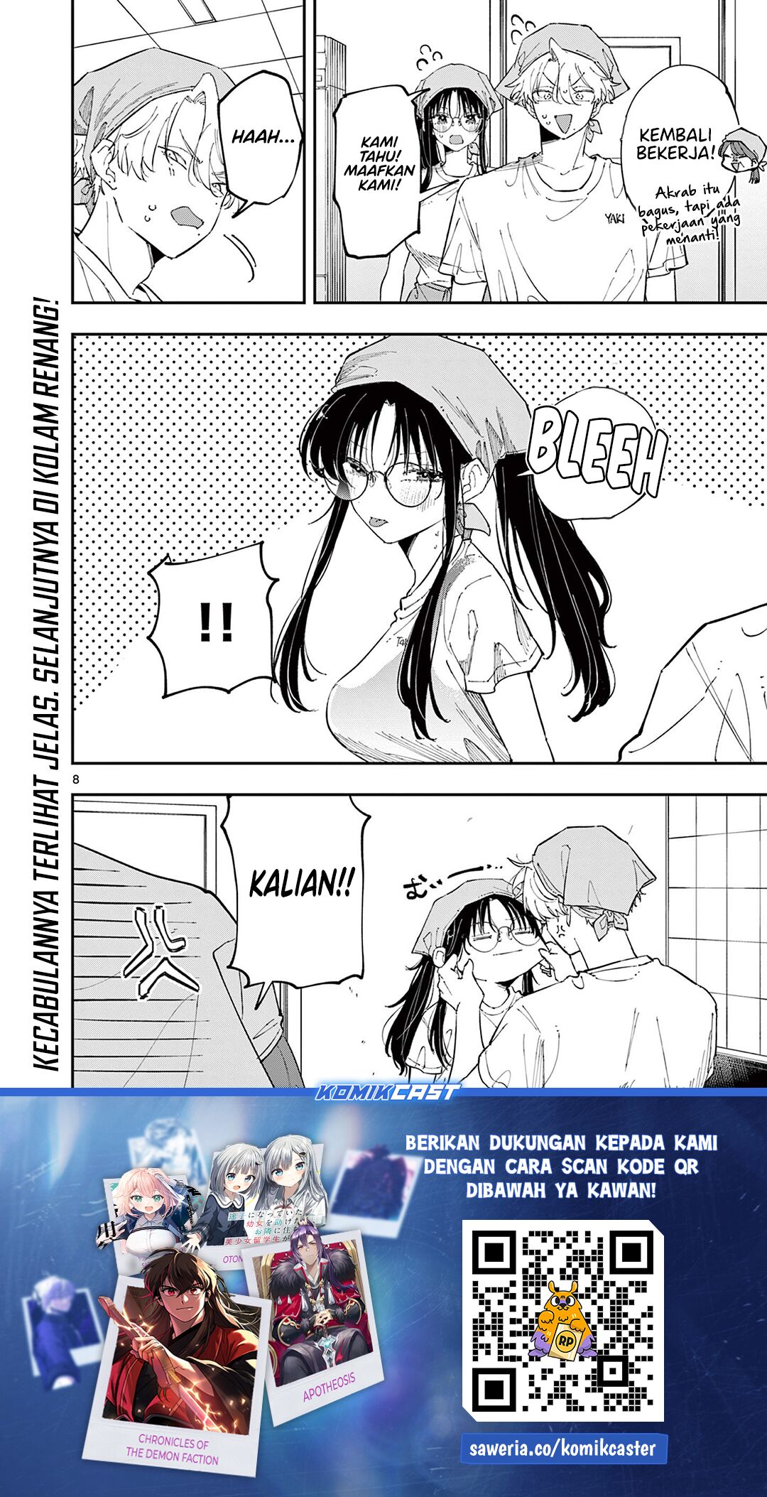 Tonari no Seki no Yatsu ga Souiu Me de Mitekuru Chapter 53 Gambar 9