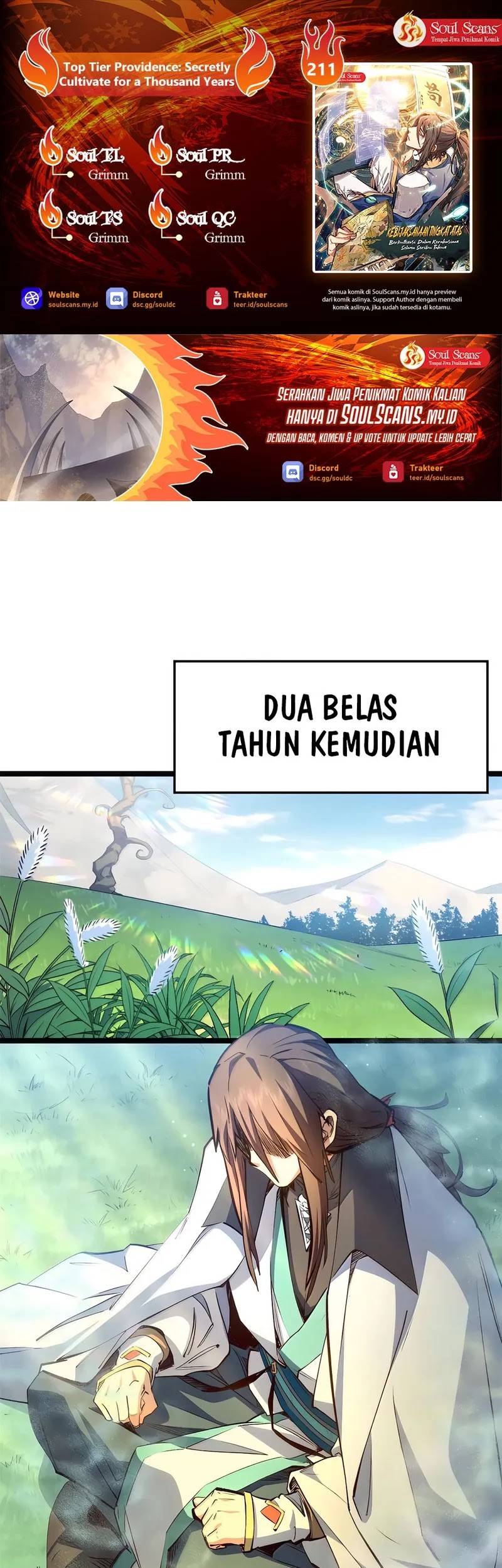 Komik Top Tier Providence: Secretly Cultivate for a Thousand Years Chapter 211 gambar nomor 1