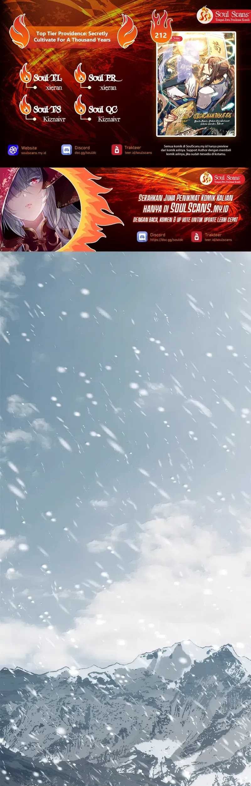 Komik Top Tier Providence: Secretly Cultivate for a Thousand Years Chapter 212 gambar nomor 1