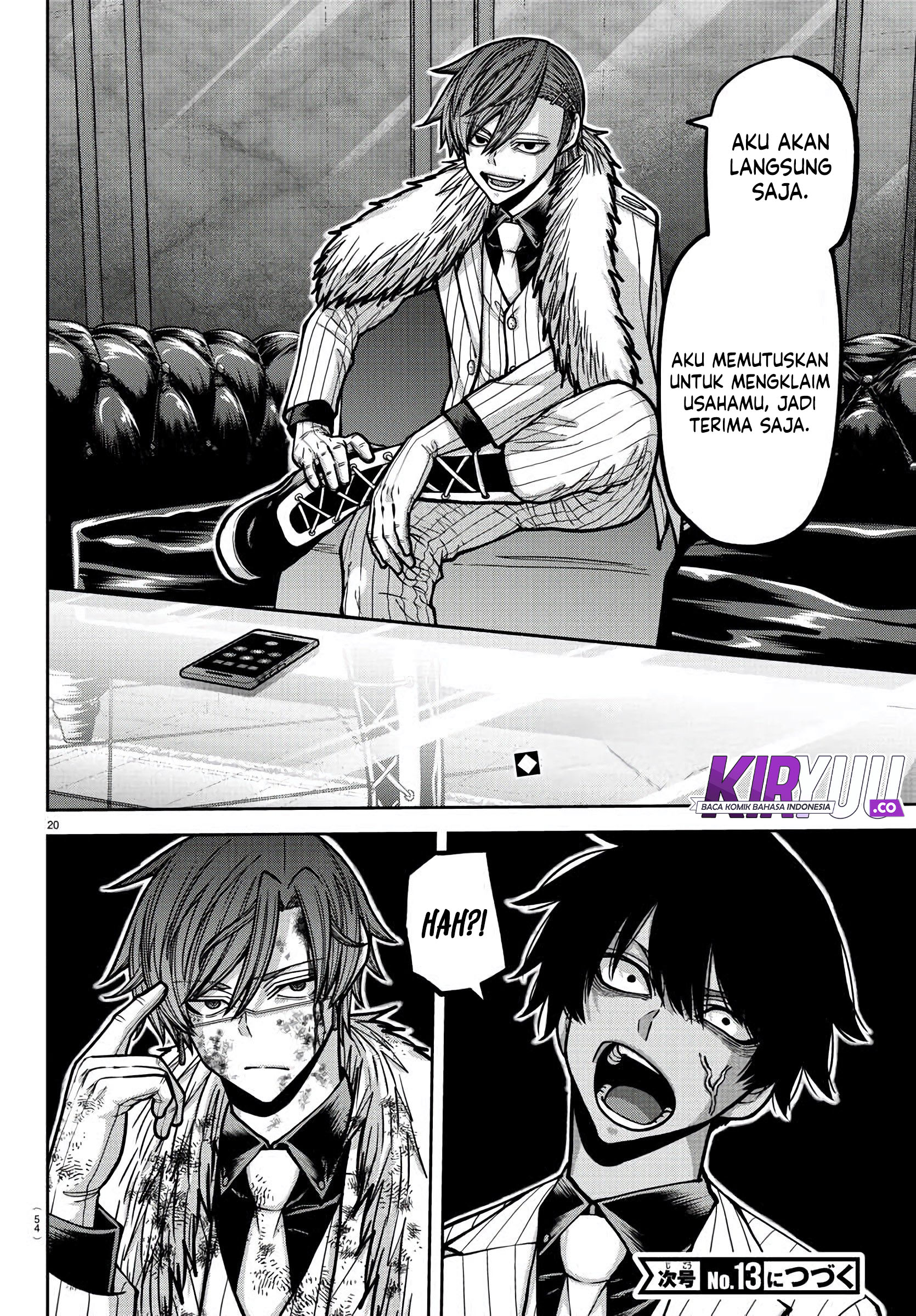 Tougen Anki Chapter 175 Gambar 20