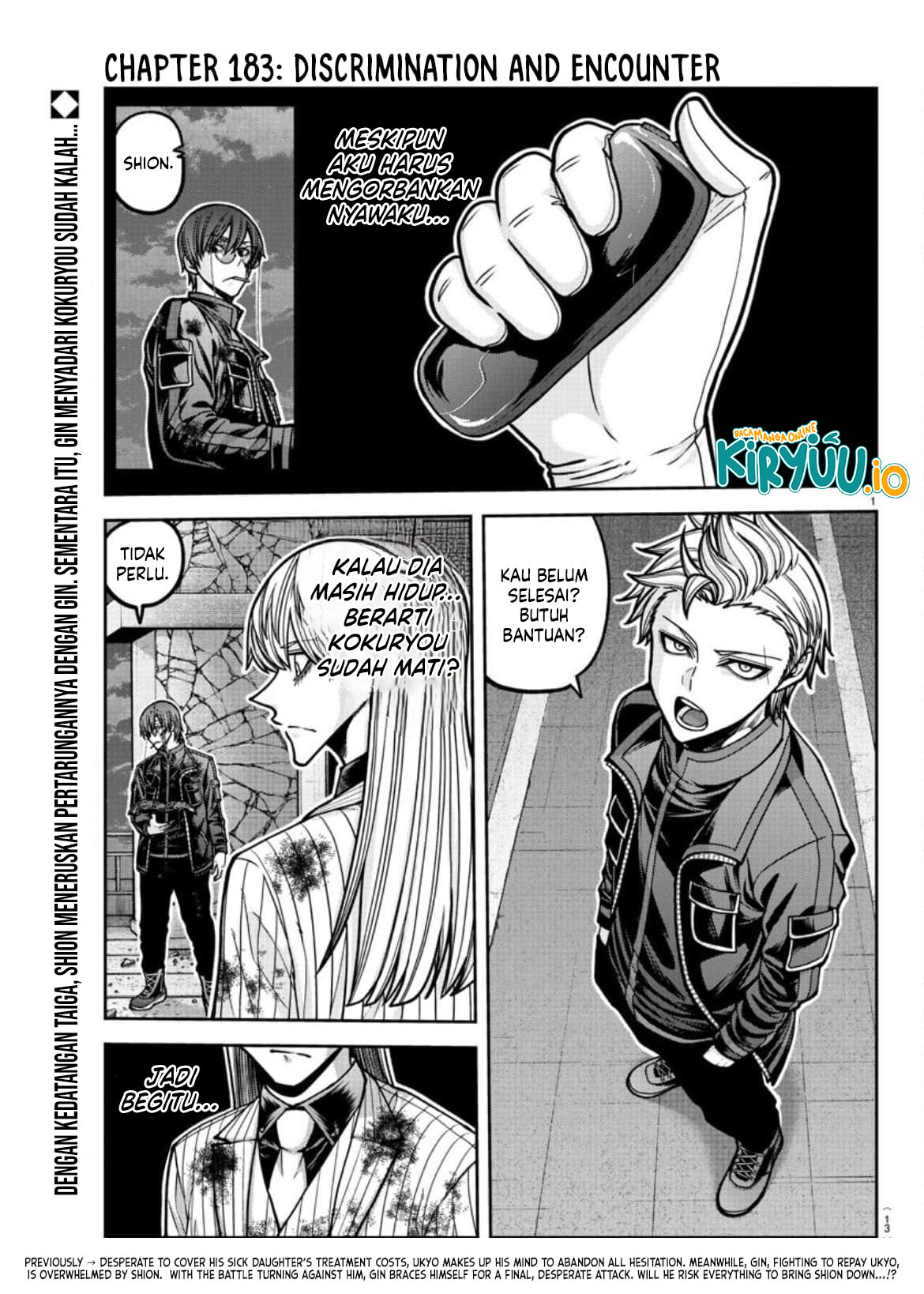 Manga Tougen Anki Chapter 183 gambar nomor 2