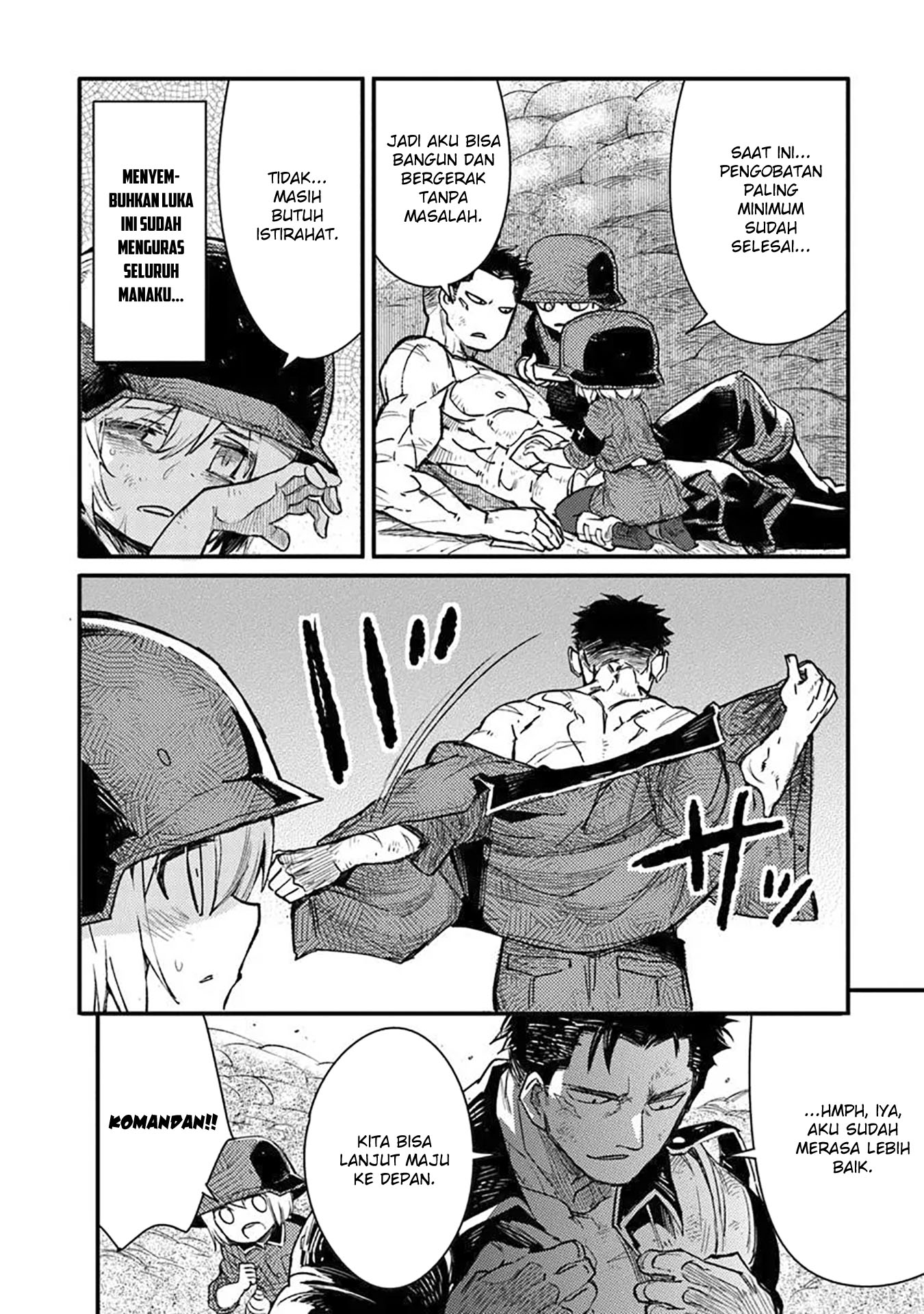 TS Eiseihei-san no Senjou Nikki Chapter 16.1 Gambar 15