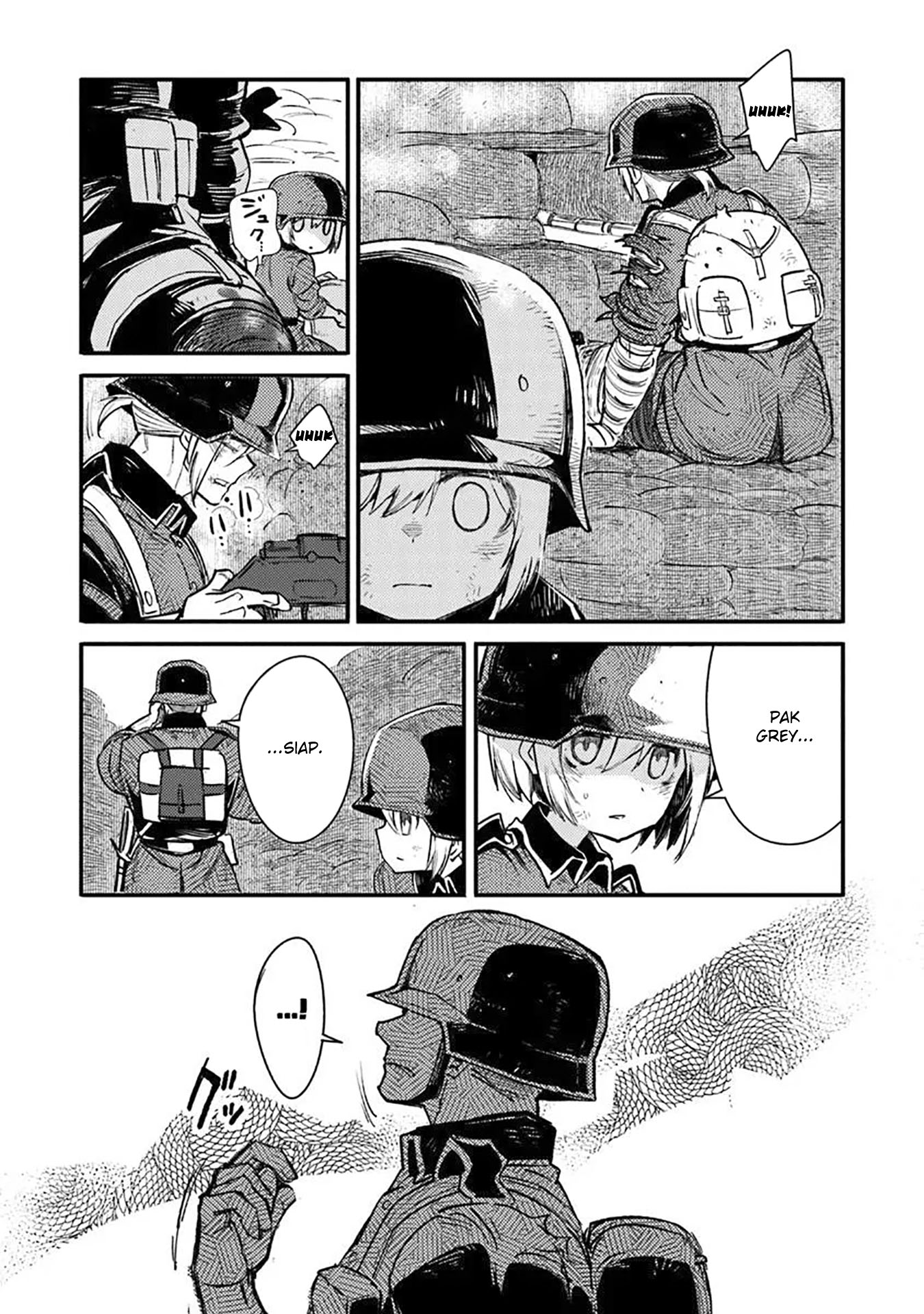 TS Eiseihei-san no Senjou Nikki Chapter 16.1 Gambar 19