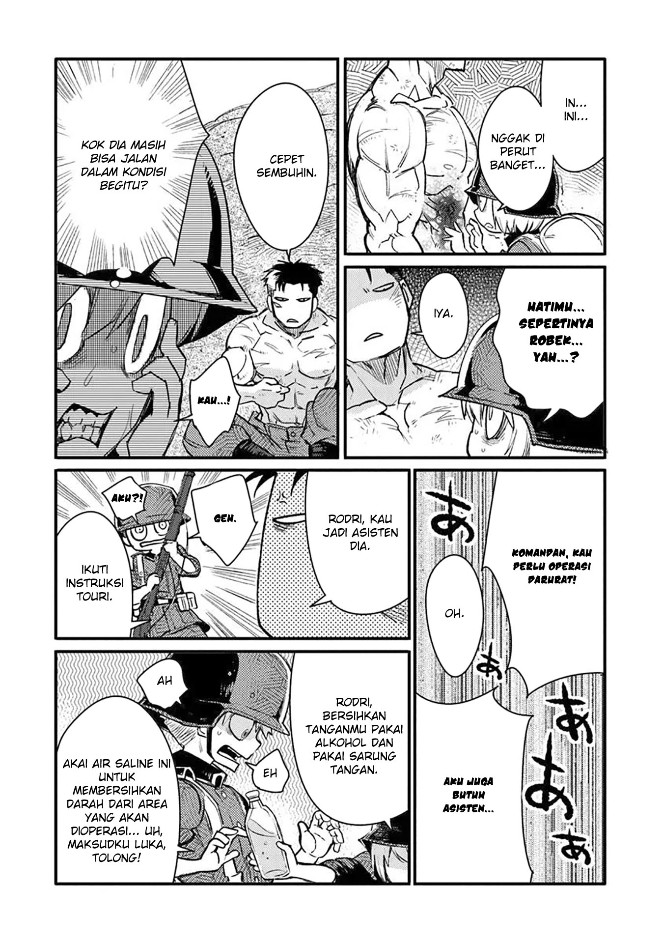 TS Eiseihei-san no Senjou Nikki Chapter 16.1 Gambar 13