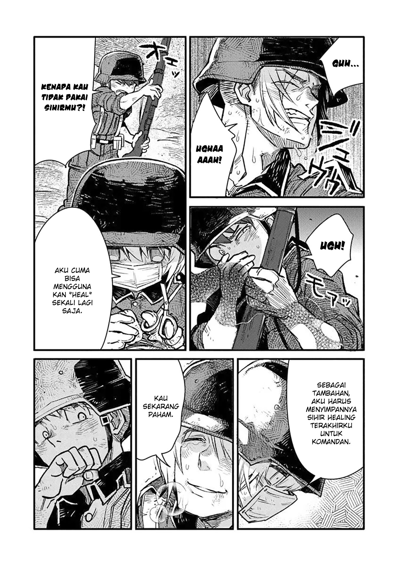 TS Eiseihei-san no Senjou Nikki Chapter 16.1 Gambar 6