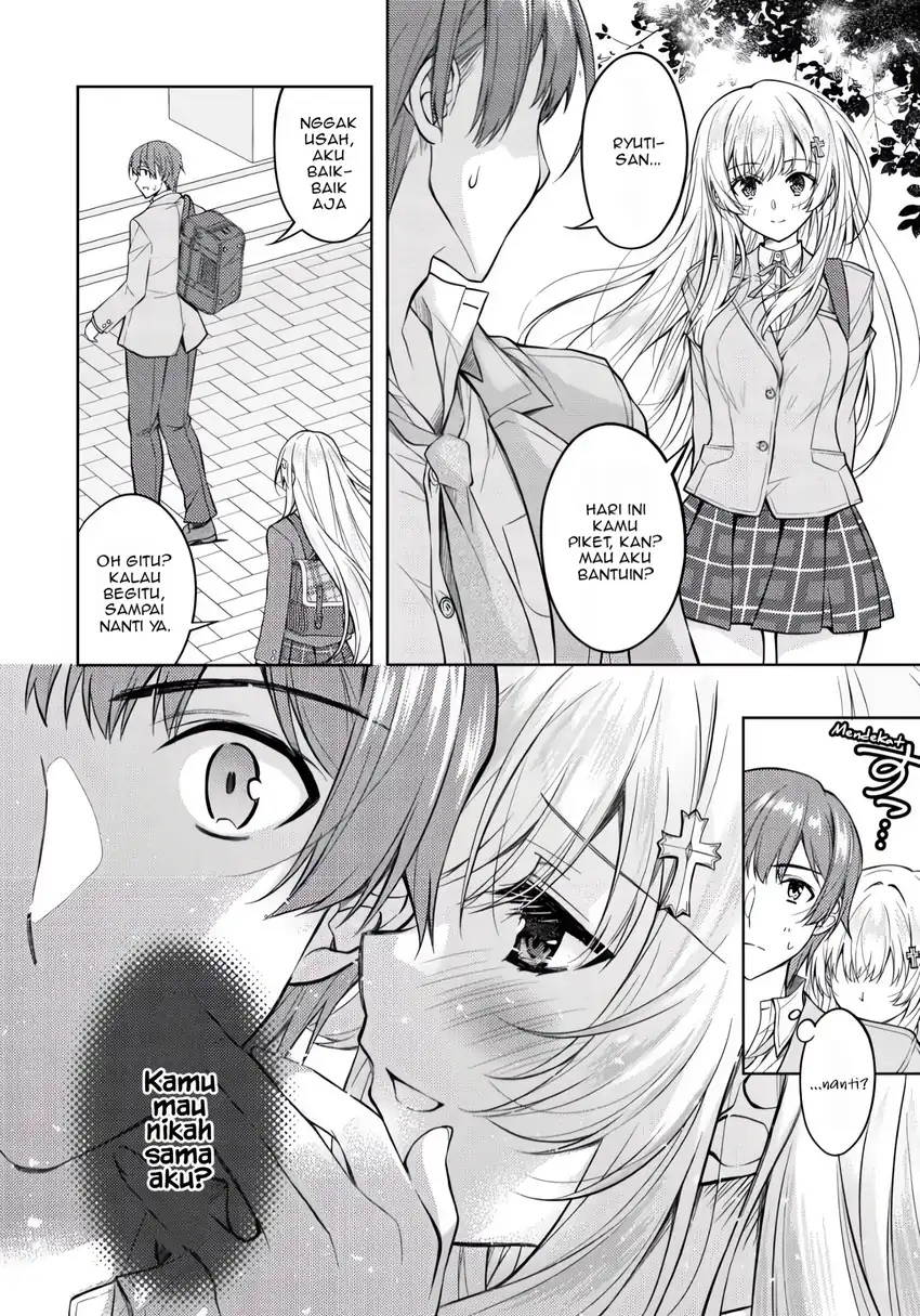 Tsundere Hokuou Bishoujo no Classmate ga, Konyakusha ni Natta Totan ni Dere Ippentou ni Natte Shimatta Ken ni Tsuite Chapter 3 Gambar 13