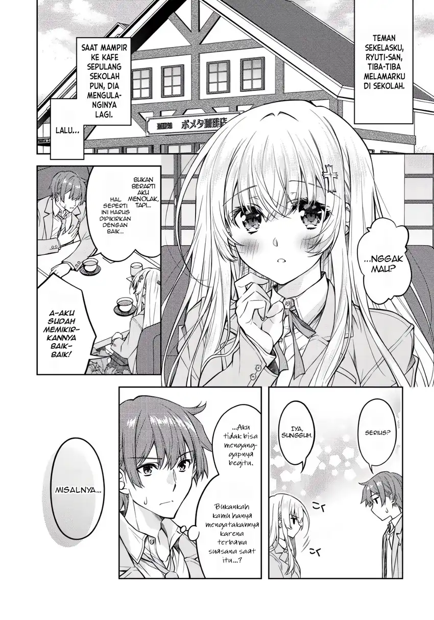 Tsundere Hokuou Bishoujo no Classmate ga, Konyakusha ni Natta Totan ni Dere Ippentou ni Natte Shimatta Ken ni Tsuite Chapter 3 Gambar 3