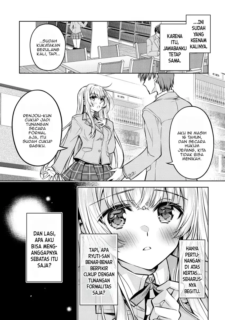 Tsundere Hokuou Bishoujo no Classmate ga, Konyakusha ni Natta Totan ni Dere Ippentou ni Natte Shimatta Ken ni Tsuite Chapter 4 Gambar 15