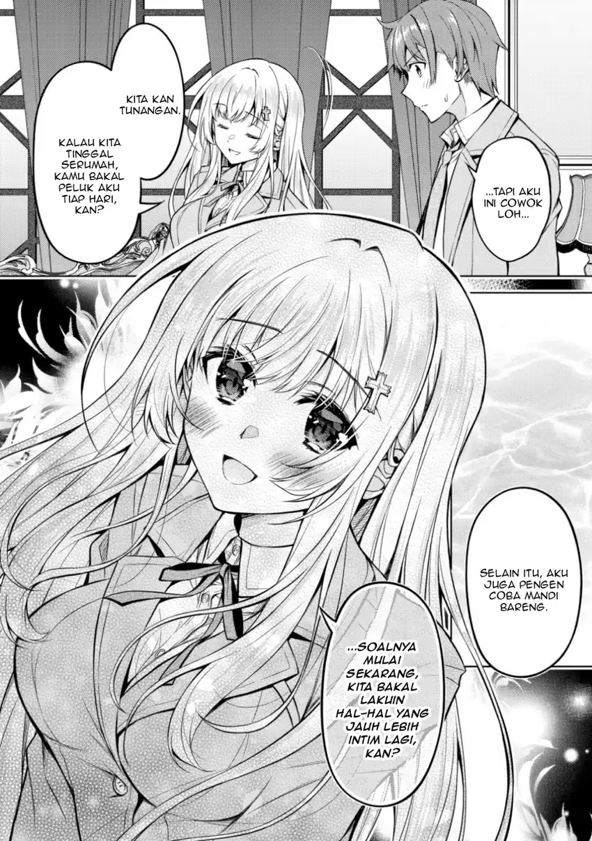 Tsundere Hokuou Bishoujo no Classmate ga, Konyakusha ni Natta Totan ni Dere Ippentou ni Natte Shimatta Ken ni Tsuite Chapter 5 Gambar 24