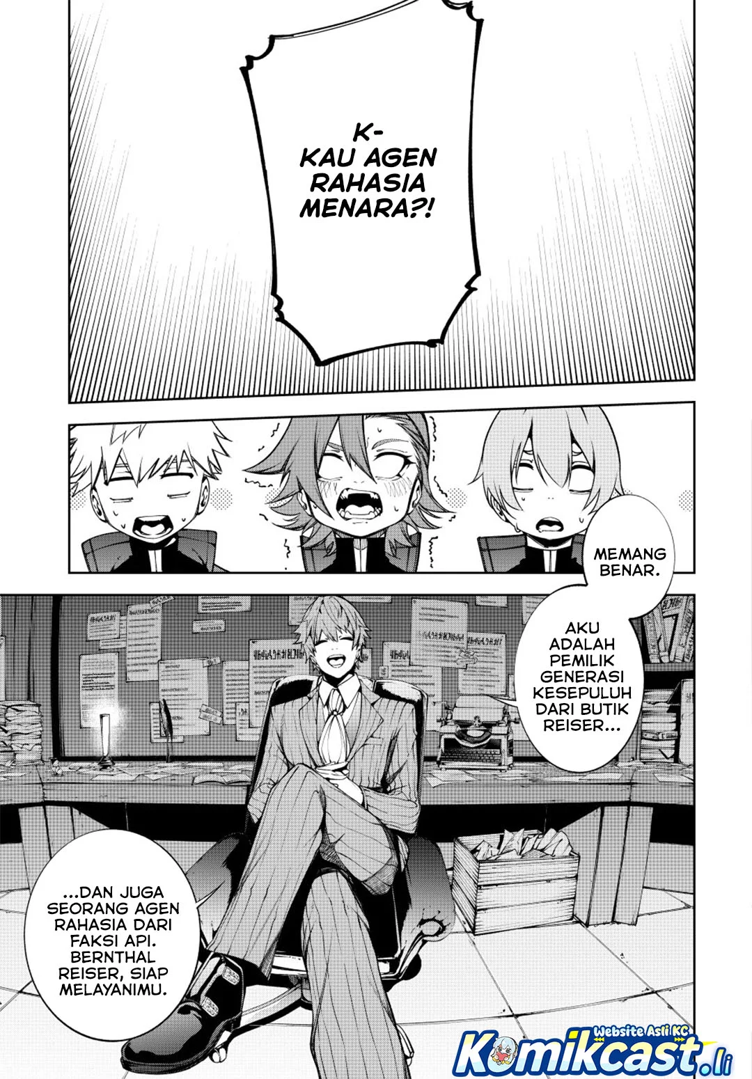 Tsue to Tsurugi no Wistoria Chapter 56 Gambar 26