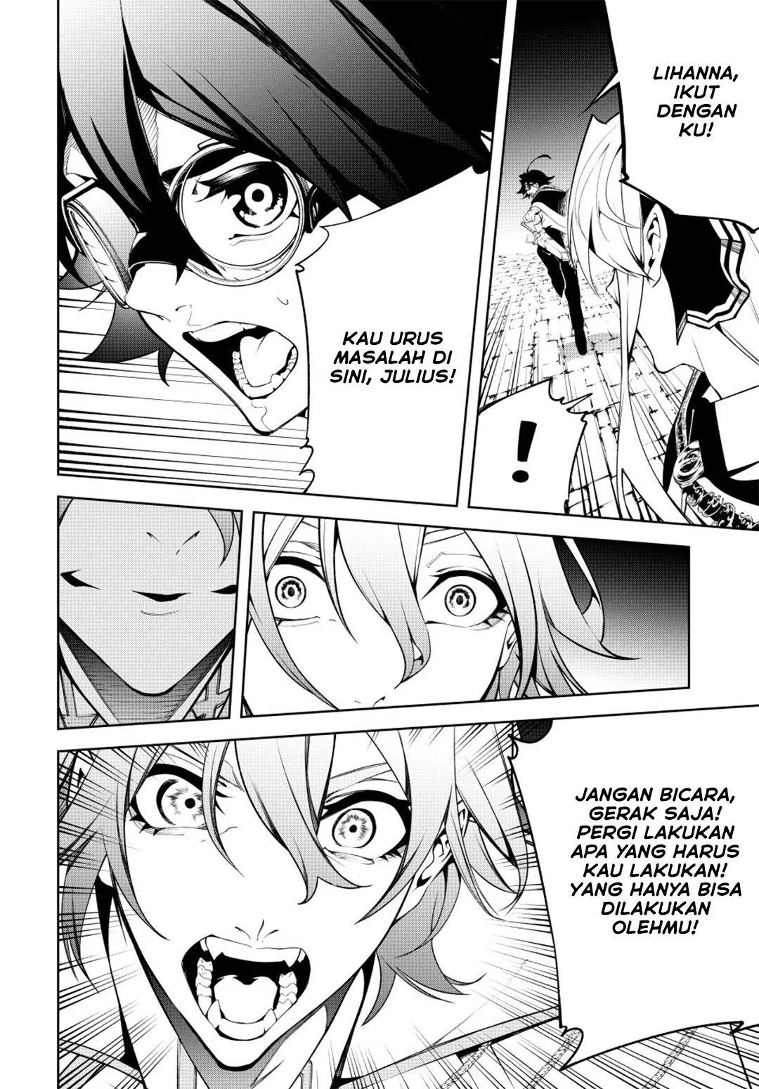 Tsue to Tsurugi no Wistoria Chapter 56 Gambar 39