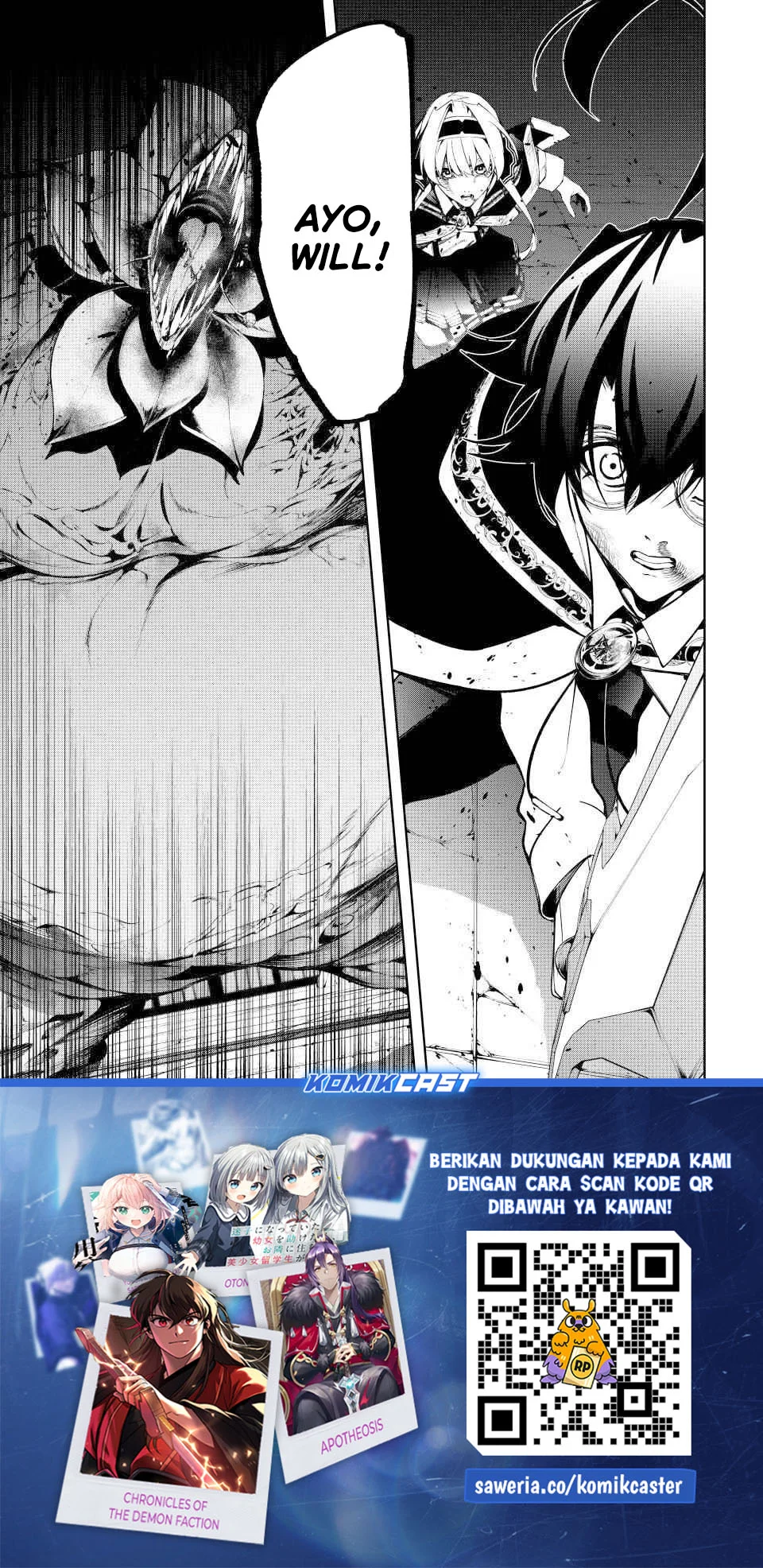 Tsue to Tsurugi no Wistoria Chapter 59 Gambar 39