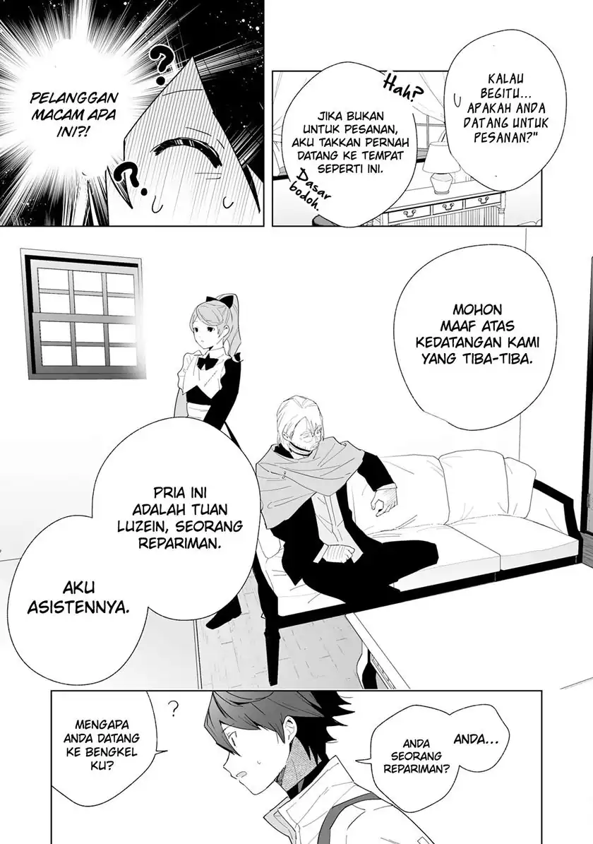 Tsuihousareta Moto Zatsuyou-gakari, Kikakugai no Gijutsu de “Saikou no Shuuzenshi” to Yobareru You ni narimashita Chapter 7 Gambar 8