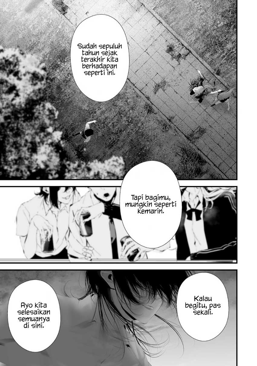 Tsurenai Hodo Aokute Azatoi Kurai ni Akai Chapter 74.8 Gambar 17