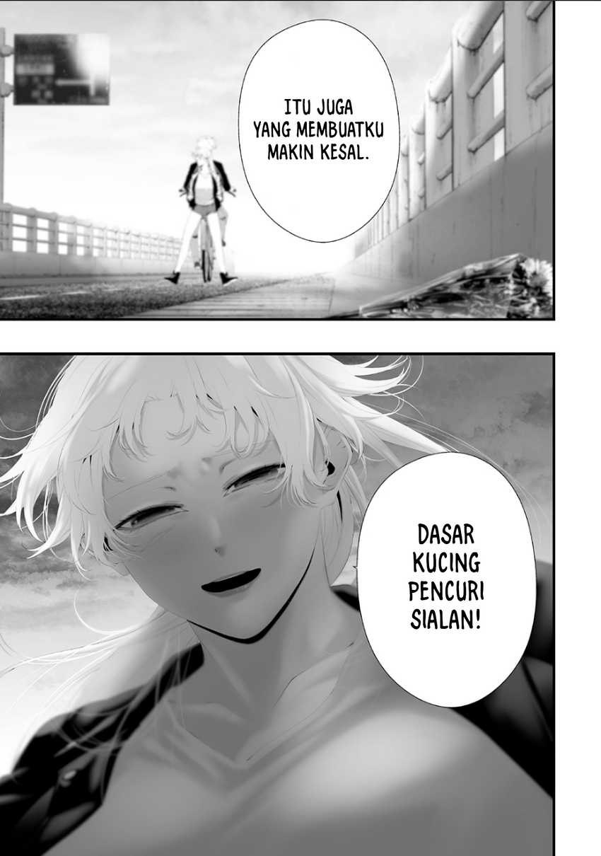 Tsurenai Hodo Aokute Azatoi Kurai ni Akai Chapter 74.8 Gambar 19