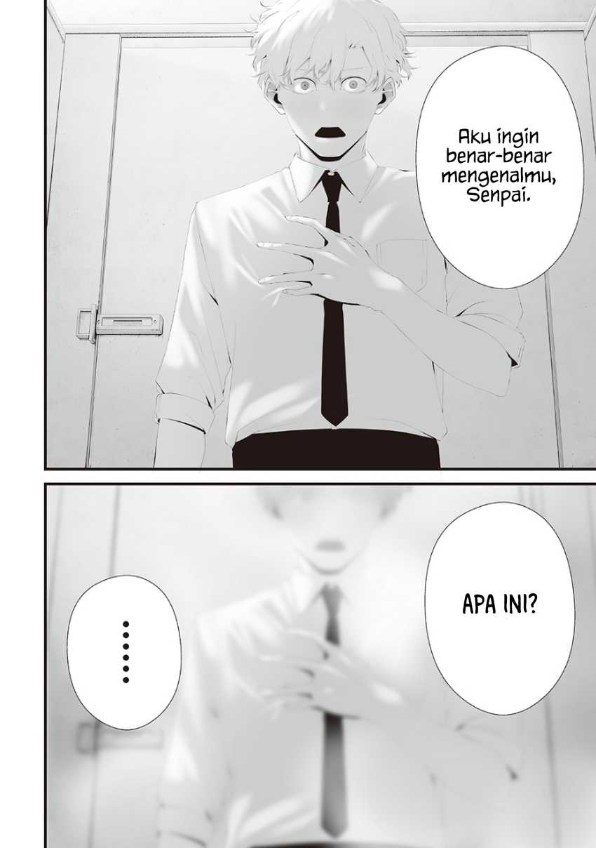Tsurenai Hodo Aokute Azatoi Kurai ni Akai Chapter 74.9 Gambar 8
