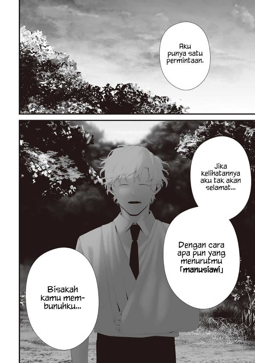 Tsurenai Hodo Aokute Azatoi Kurai ni Akai Chapter 74.9 Gambar 12