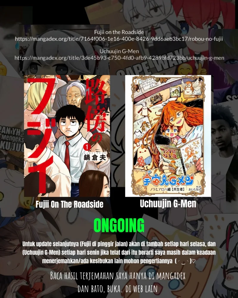 Uchuujin G-Men Chapter 1 Gambar 37