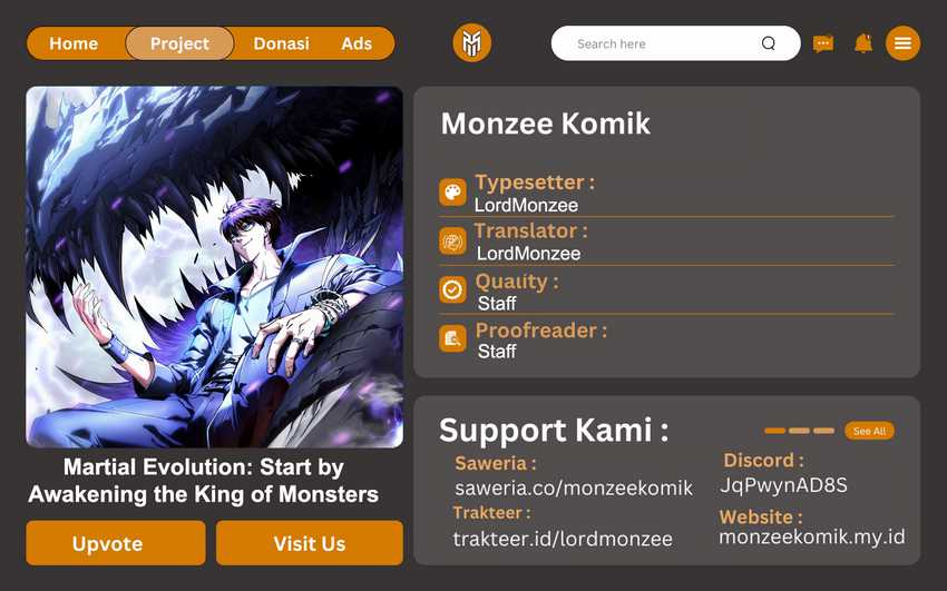 Komik Ultimate Martial Evolution: Begin by Awakening the King of Monsters Chapter 5 gambar nomor 1