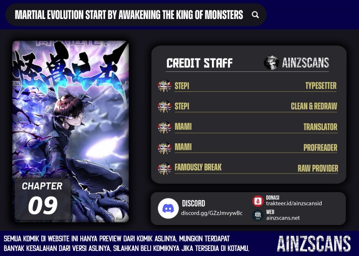 Komik Ultimate Martial Evolution: Begin by Awakening the King of Monsters Chapter 9 gambar nomor 1