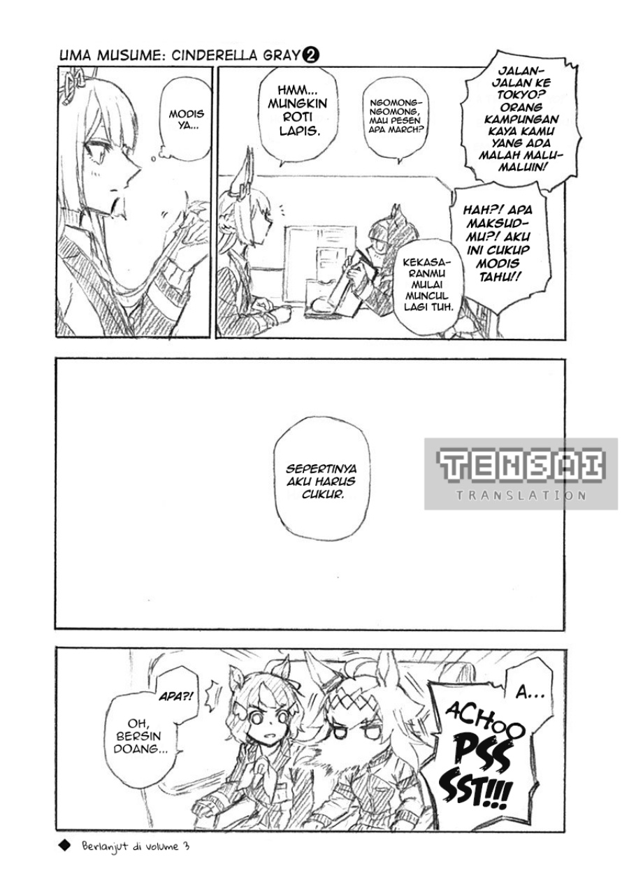 Manga Uma Musume: Cinderella Gray Chapter 16.5 gambar nomor 2