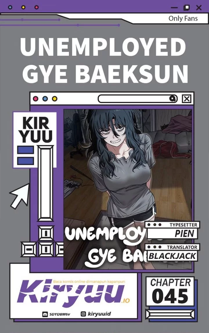 Komik Unemployed Gye Baek Soon Chapter 45 gambar nomor 1