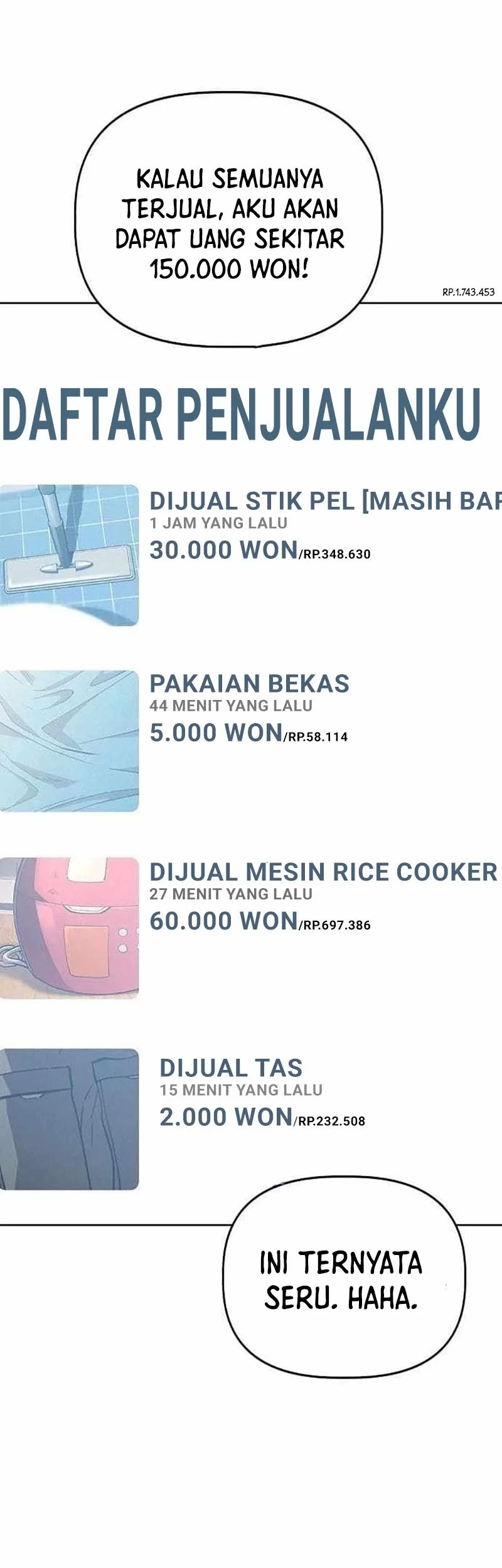 Unemployed Gye Baek Soon Chapter 49 Gambar 31