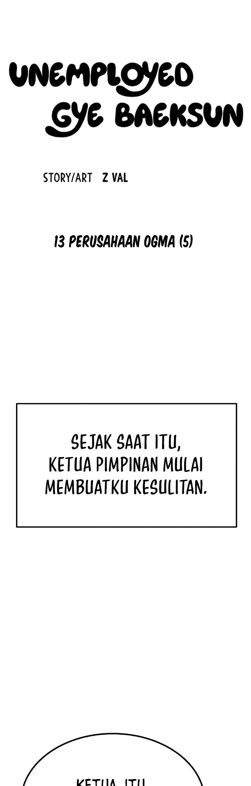 Unemployed Gye Baek Soon Chapter 13 Gambar 18