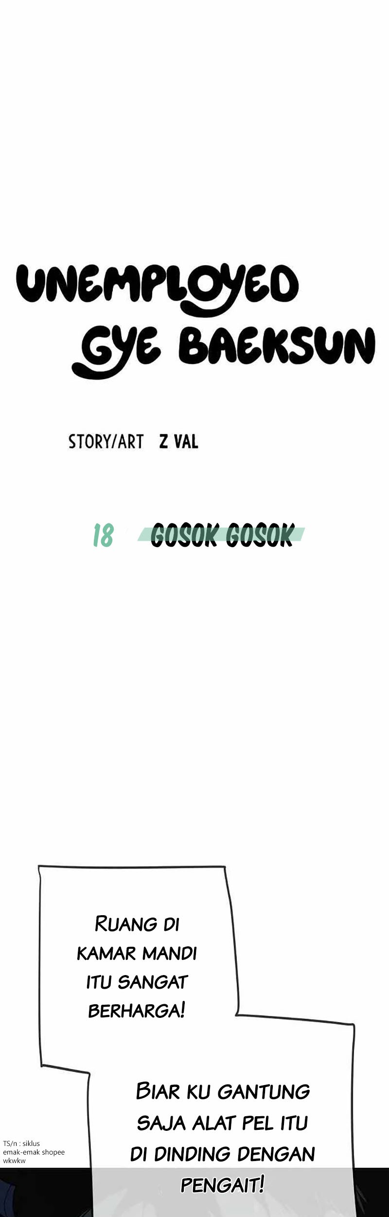 Unemployed Gye Baek Soon Chapter 18 Gambar 35