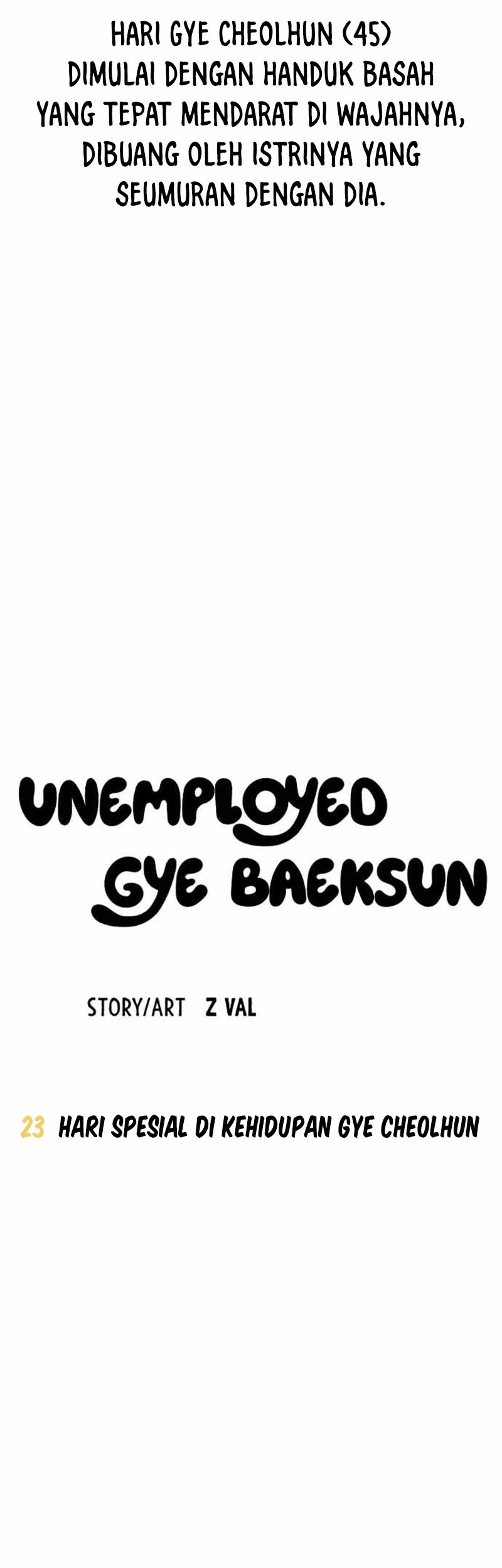 Unemployed Gye Baek Soon Chapter 23 Gambar 7