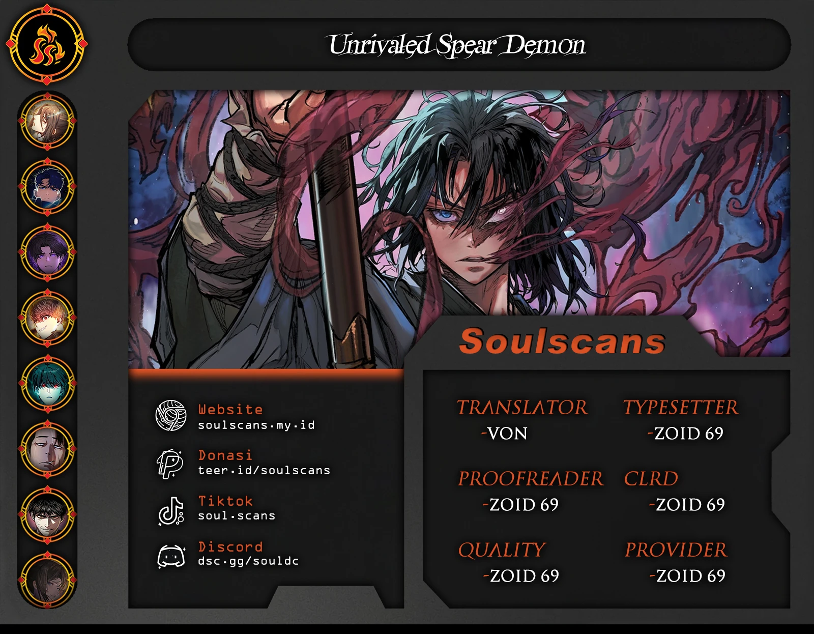 Komik Unrivaled Spear Demon Chapter 6 gambar nomor 1