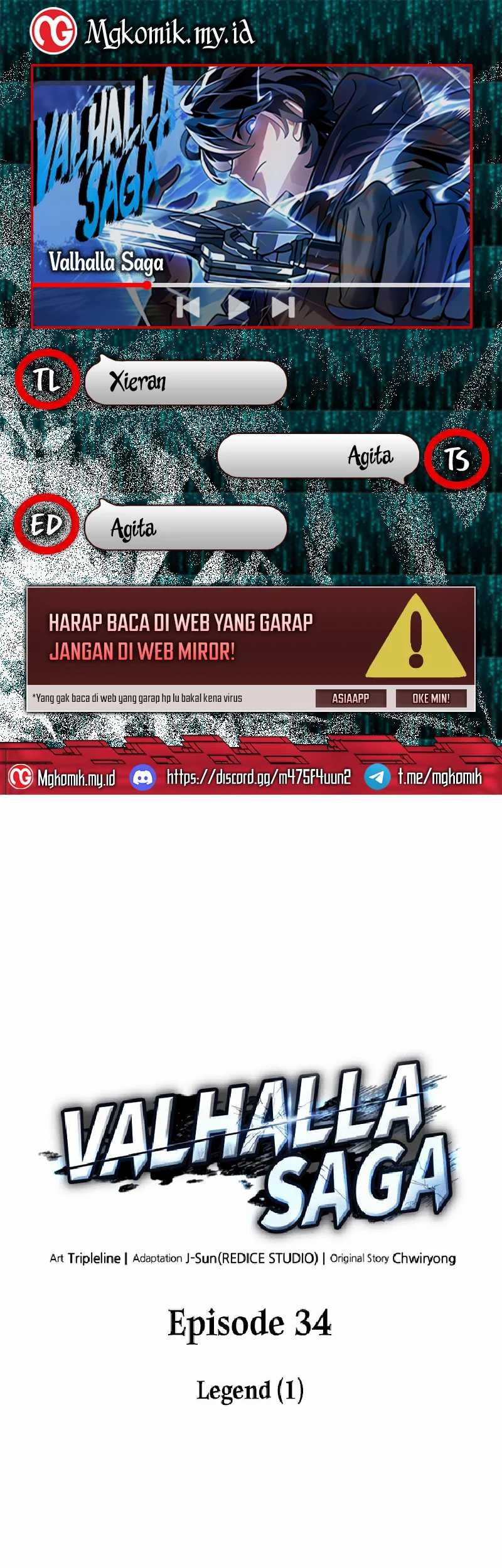 Komik Vallhala Saga Chapter 34 gambar nomor 1