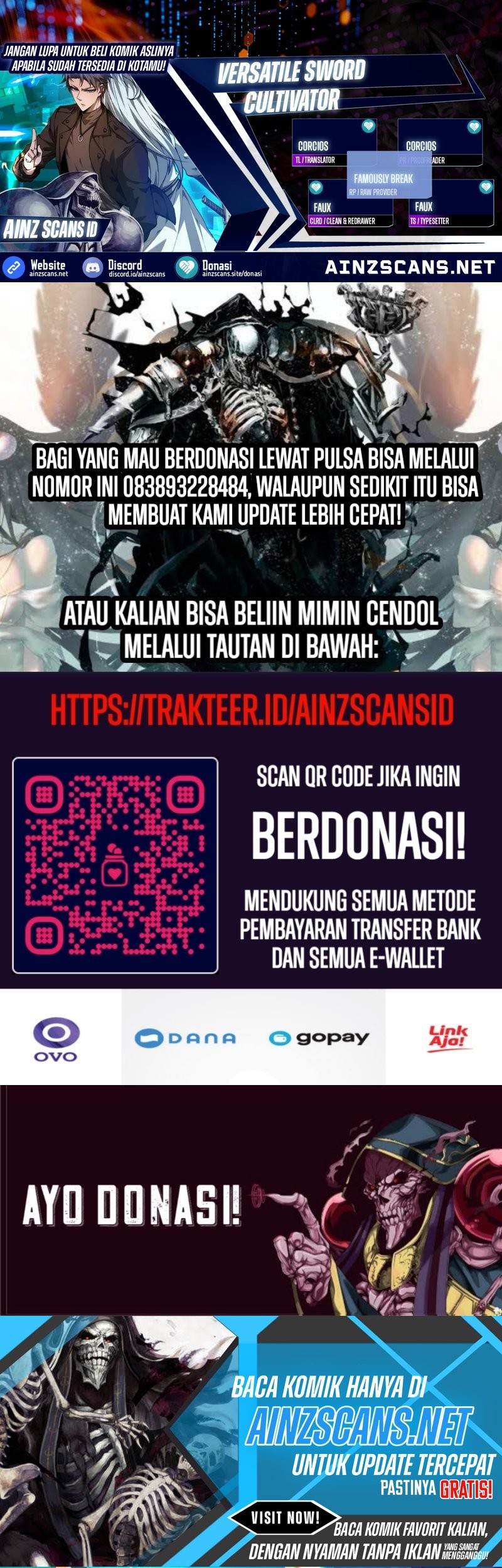 Komik Versatile Sword Cultivator Chapter 19 gambar nomor 1