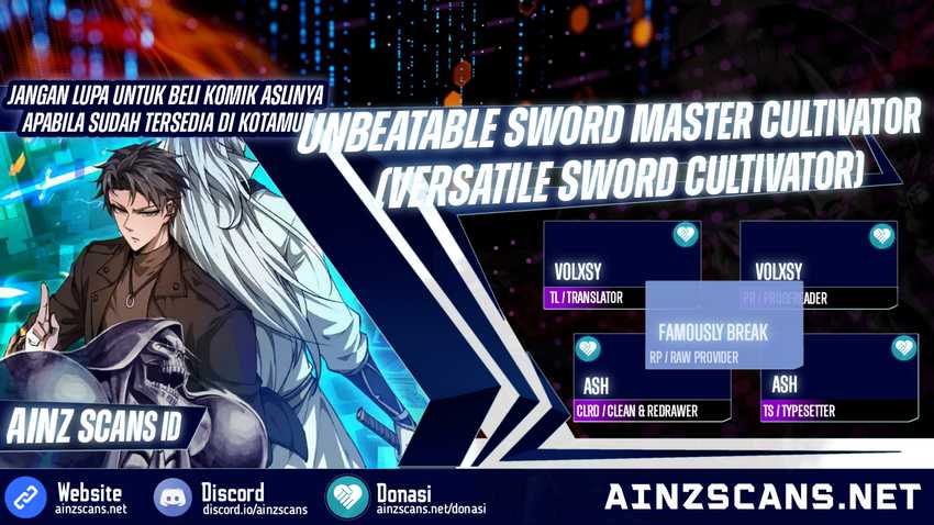 Komik Versatile Sword Cultivator Chapter 1 gambar nomor 1