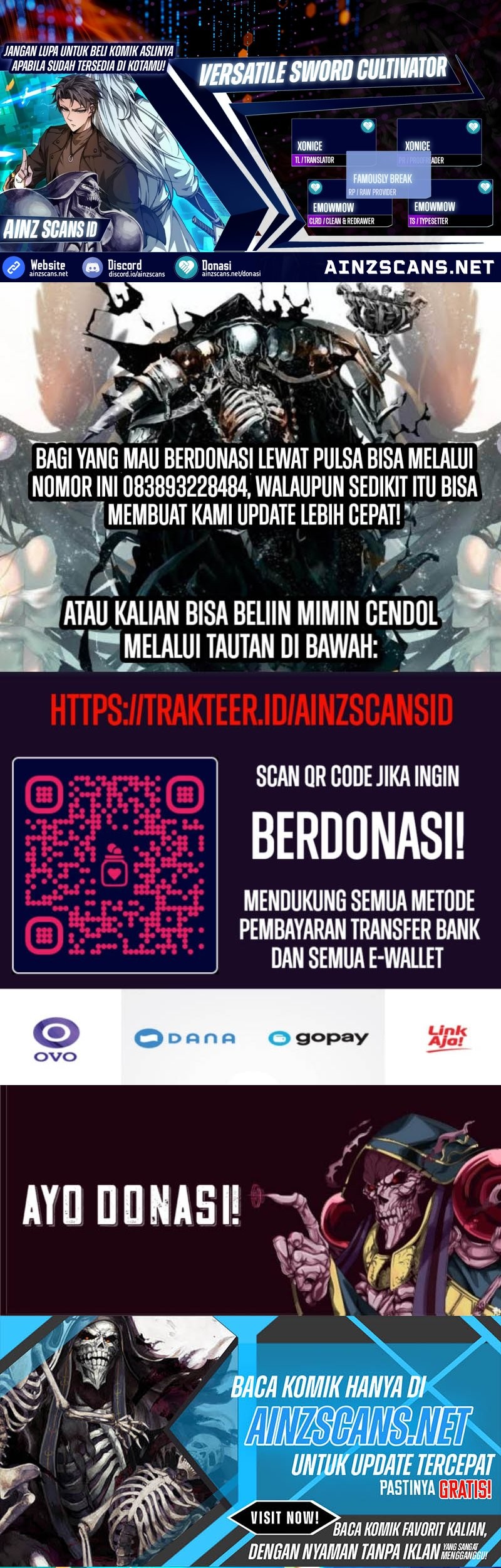 Komik Versatile Sword Cultivator Chapter 6 gambar nomor 1