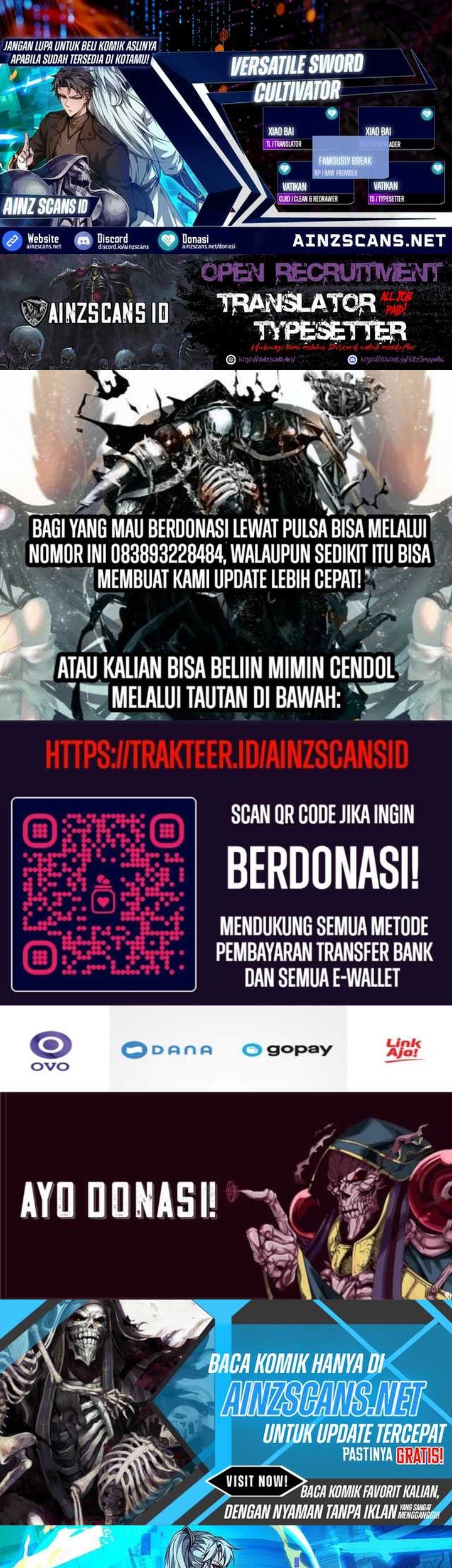 Komik Versatile Sword Cultivator Chapter 9 gambar nomor 1