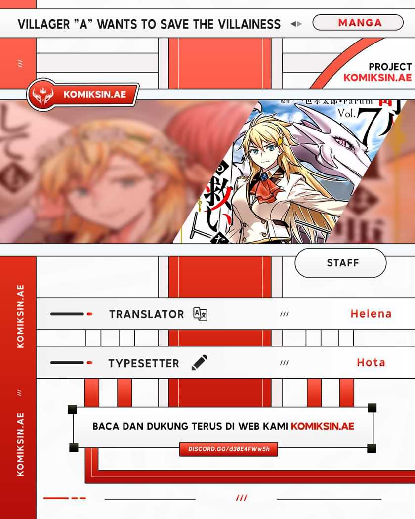 Komik Villager A Wants to Save the Villainess no Matter What! Chapter 37.2 gambar nomor 1