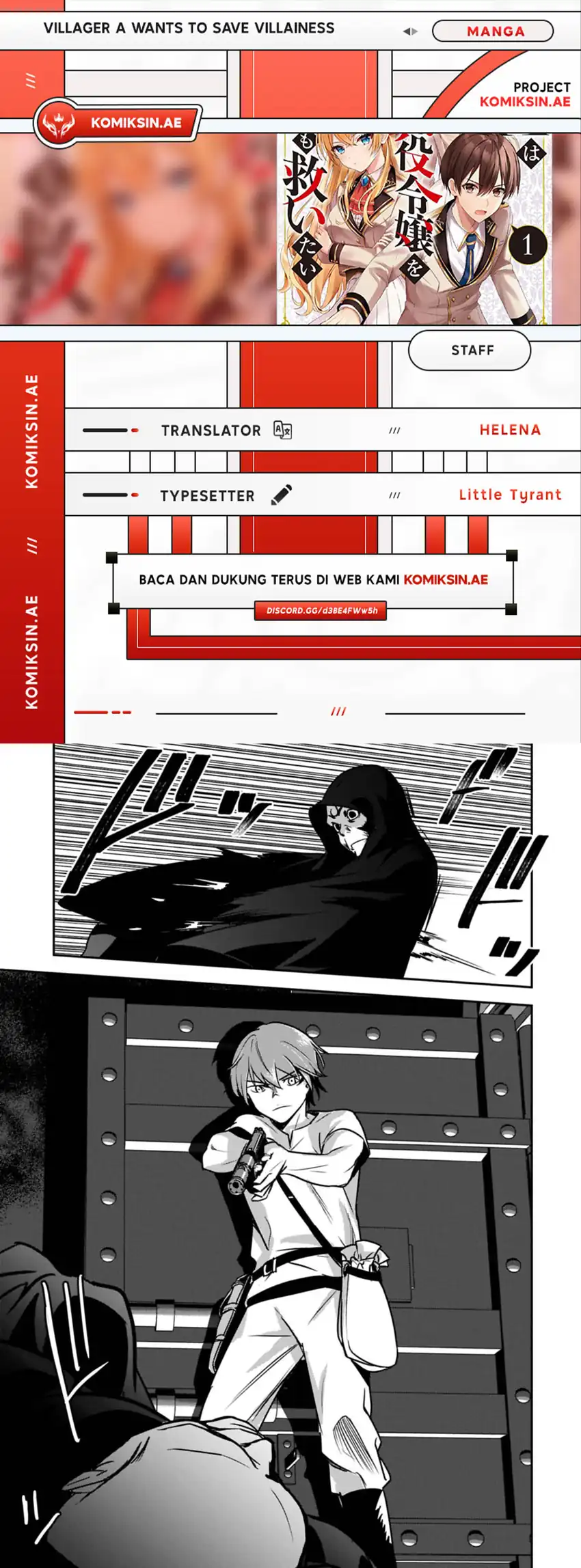 Komik Villager A Wants to Save the Villainess no Matter What! Chapter 39.2 gambar nomor 1