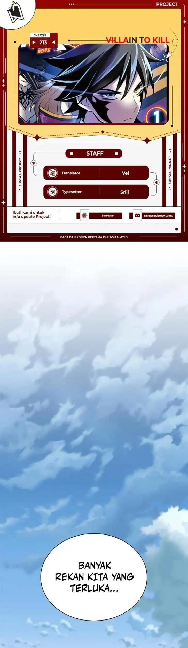 Komik Villain To Kill Chapter 213 gambar nomor 1