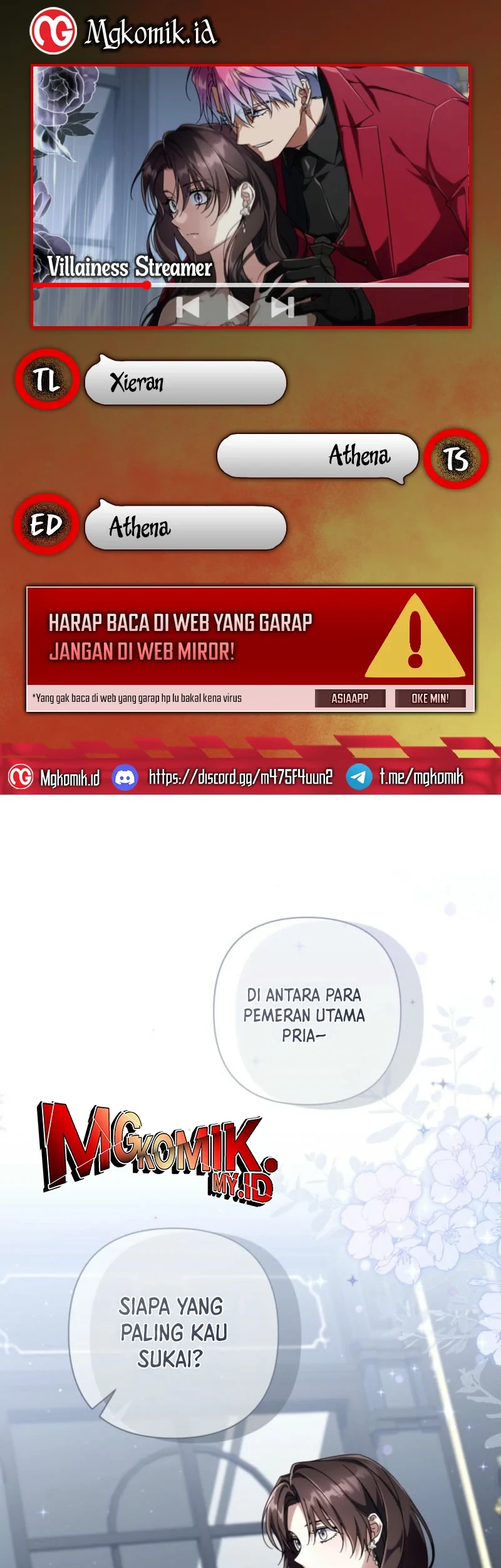 Komik Villainess Streamer Chapter 16 gambar nomor 1